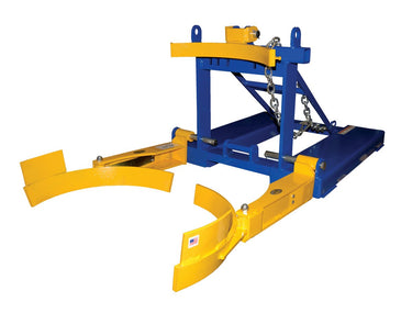 Fork Mounted Poly Drum Handler Low Attachment